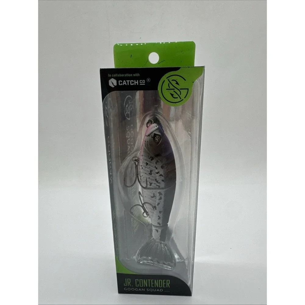 Googan Squad - Crappie - Jr. Contender Slow Sink Swimbait 4.5 in. NEW